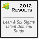 2012 Eighth Annual Lean and Six Sigma Talent Demand Study